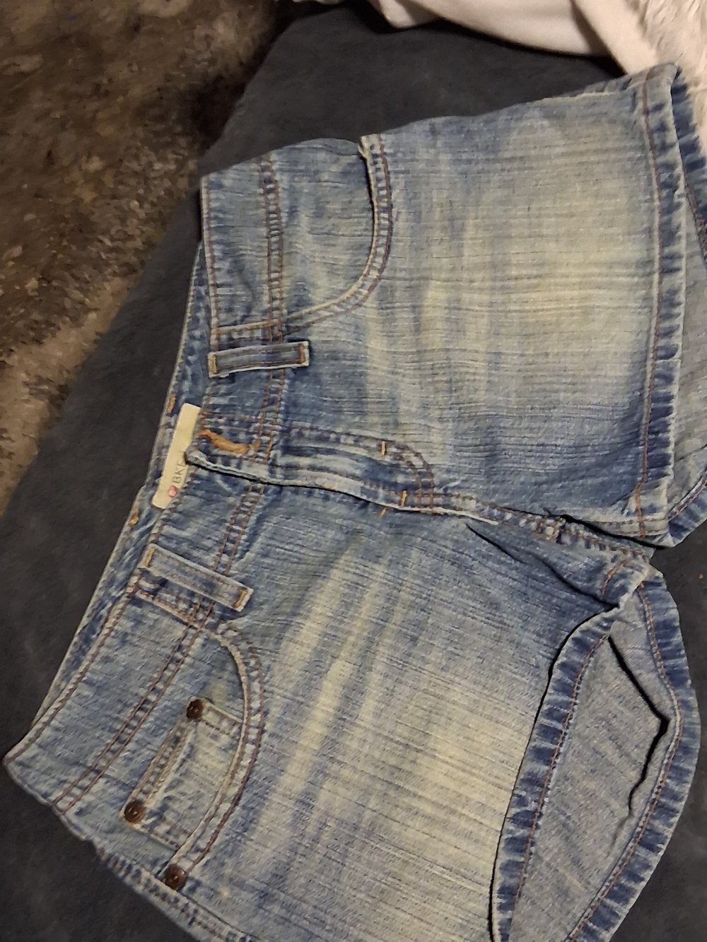 BKE Light Blue Women's Denim Jean Shorts